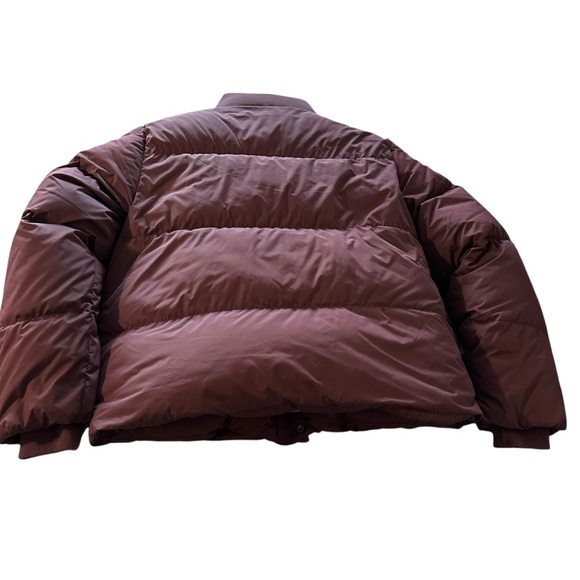 Banana Republic Maroon Men's Puffer Jacket - Picture 2 of 7